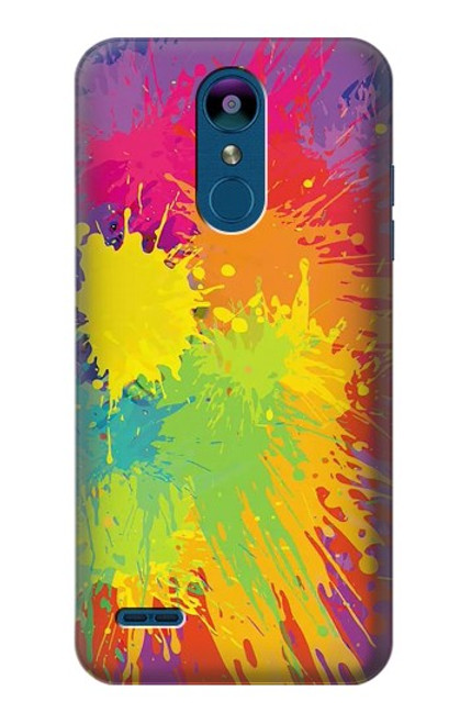 S3675 Color Splash Hülle Schutzhülle Taschen für LG K8 (2018)