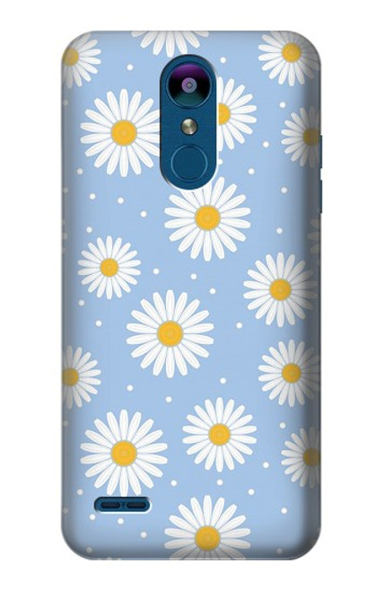 S3681 Daisy Flowers Pattern Hülle Schutzhülle Taschen für LG K8 (2018)