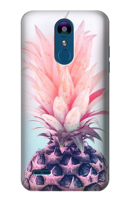 S3711 Pink Pineapple Hülle Schutzhülle Taschen für LG K8 (2018)