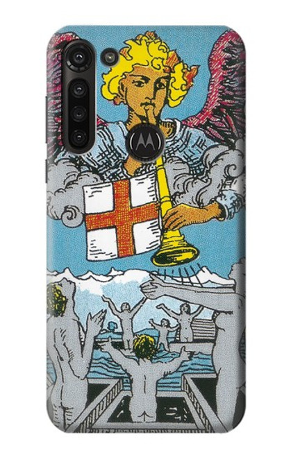 S3743 Tarot Card The Judgement Hülle Schutzhülle Taschen für Motorola Moto G8 Power