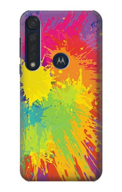 S3675 Color Splash Hülle Schutzhülle Taschen für Motorola Moto G8 Plus