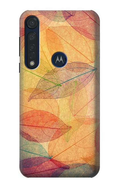 S3686 Fall Season Leaf Autumn Hülle Schutzhülle Taschen für Motorola Moto G8 Plus