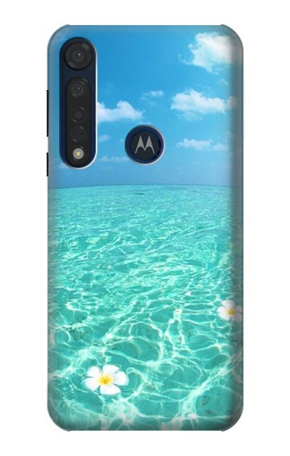 S3720 Summer Ocean Beach Hülle Schutzhülle Taschen für Motorola Moto G8 Plus