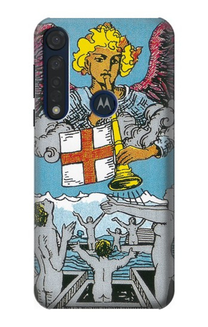 S3743 Tarot Card The Judgement Hülle Schutzhülle Taschen für Motorola Moto G8 Plus