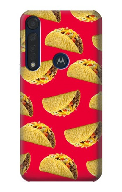 S3755 Mexican Taco Tacos Hülle Schutzhülle Taschen für Motorola Moto G8 Plus