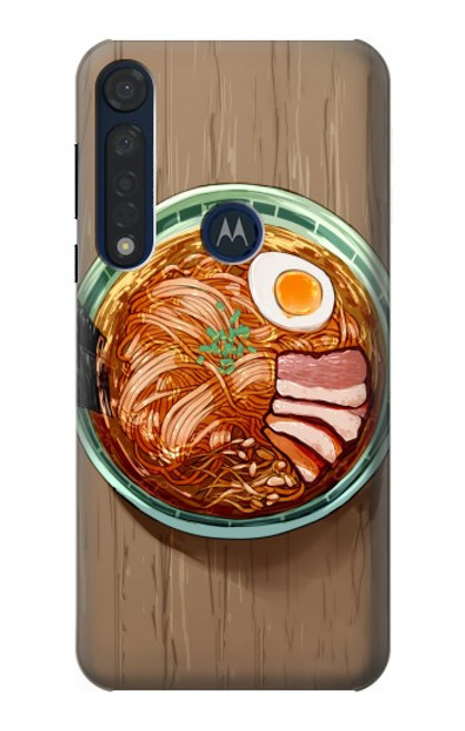 S3756 Ramen Noodles Hülle Schutzhülle Taschen für Motorola Moto G8 Plus