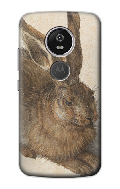 S3781 Albrecht Durer Young Hare Hülle Schutzhülle Taschen für Motorola Moto E5 Plus