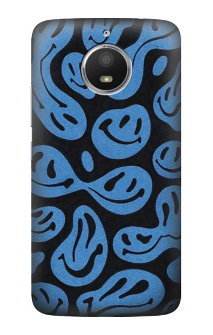 S3679 Cute Ghost Pattern Hülle Schutzhülle Taschen für Motorola Moto E4 Plus