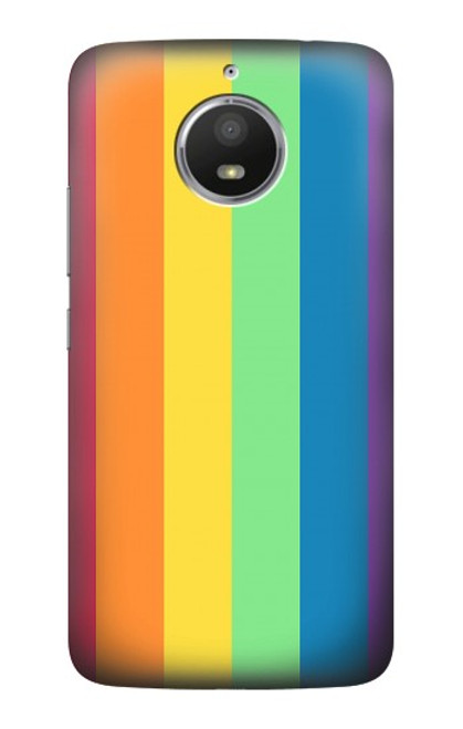 S3699 LGBT Pride Hülle Schutzhülle Taschen für Motorola Moto E4 Plus