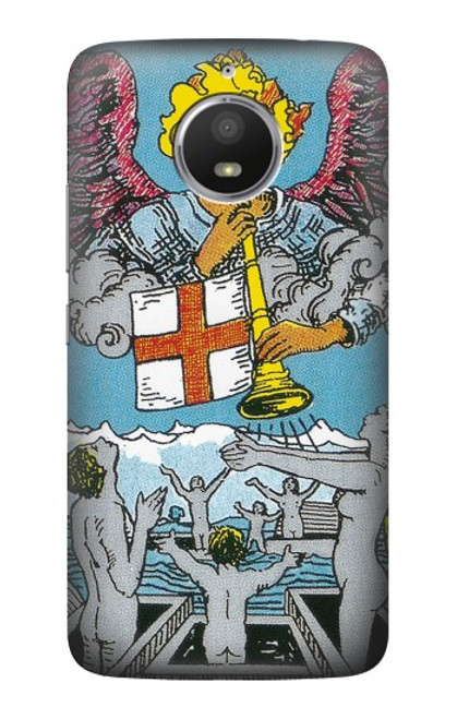 S3743 Tarot Card The Judgement Hülle Schutzhülle Taschen für Motorola Moto E4 Plus