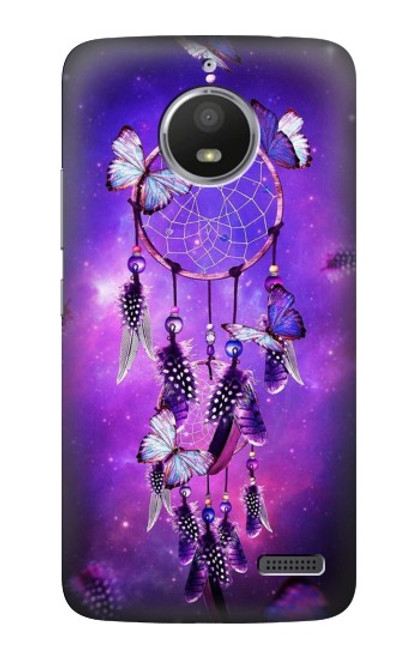 S3685 Dream Catcher Hülle Schutzhülle Taschen für Motorola Moto E4