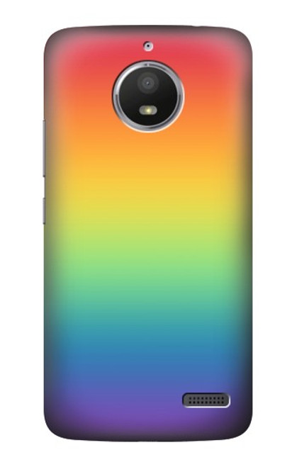 S3698 LGBT Gradient Pride Flag Hülle Schutzhülle Taschen für Motorola Moto E4