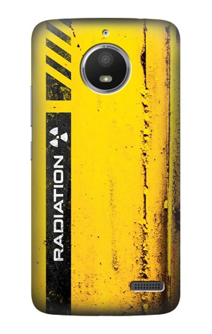 S3714 Radiation Warning Hülle Schutzhülle Taschen für Motorola Moto E4
