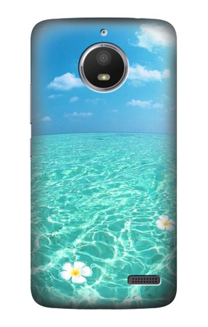 S3720 Summer Ocean Beach Hülle Schutzhülle Taschen für Motorola Moto E4