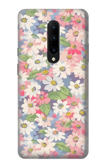 S3688 Floral Flower Art Pattern Hülle Schutzhülle Taschen für OnePlus 7 Pro
