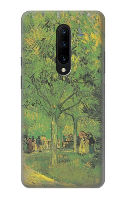 S3748 Van Gogh A Lane in a Public Garden Hülle Schutzhülle Taschen für OnePlus 7 Pro