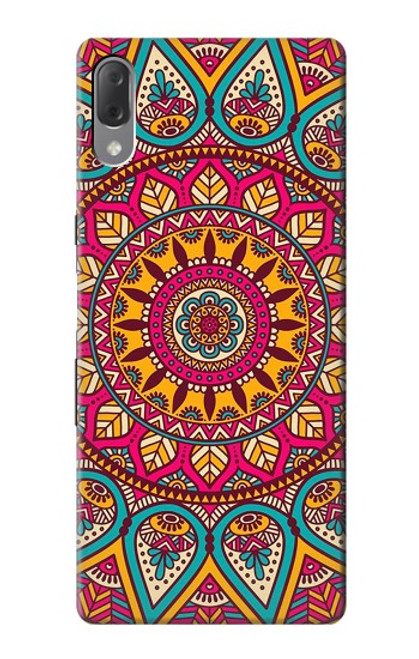 S3694 Hippie Art Pattern Hülle Schutzhülle Taschen für Sony Xperia L3