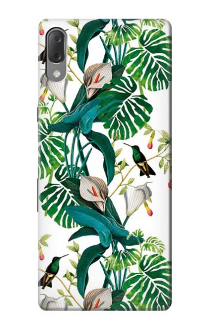 S3697 Leaf Life Birds Hülle Schutzhülle Taschen für Sony Xperia L3