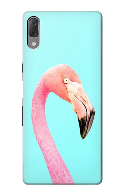 S3708 Pink Flamingo Hülle Schutzhülle Taschen für Sony Xperia L3