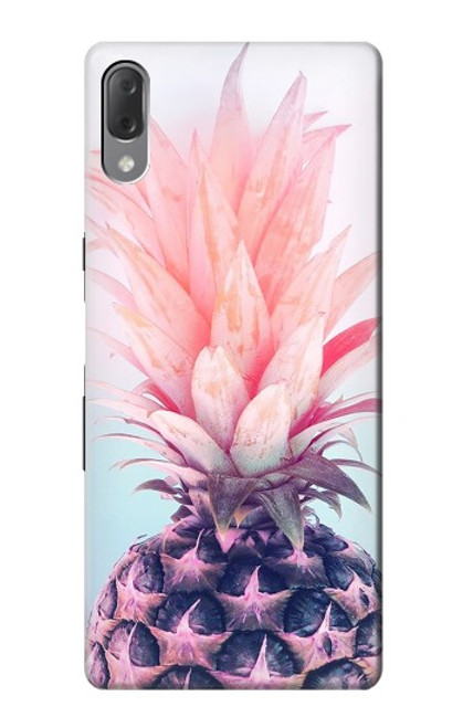 S3711 Pink Pineapple Hülle Schutzhülle Taschen für Sony Xperia L3