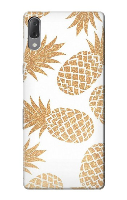 S3718 Seamless Pineapple Hülle Schutzhülle Taschen für Sony Xperia L3