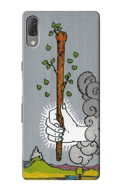 S3723 Tarot Card Age of Wands Hülle Schutzhülle Taschen für Sony Xperia L3