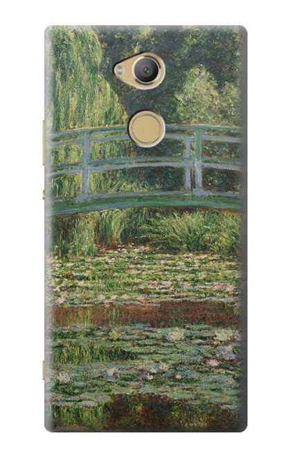 S3674 Claude Monet Footbridge and Water Lily Pool Hülle Schutzhülle Taschen für Sony Xperia XA2 Ultra