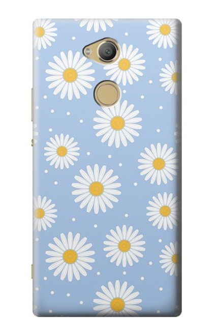 S3681 Daisy Flowers Pattern Hülle Schutzhülle Taschen für Sony Xperia XA2 Ultra