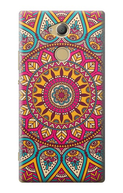 S3694 Hippie Art Pattern Hülle Schutzhülle Taschen für Sony Xperia XA2 Ultra