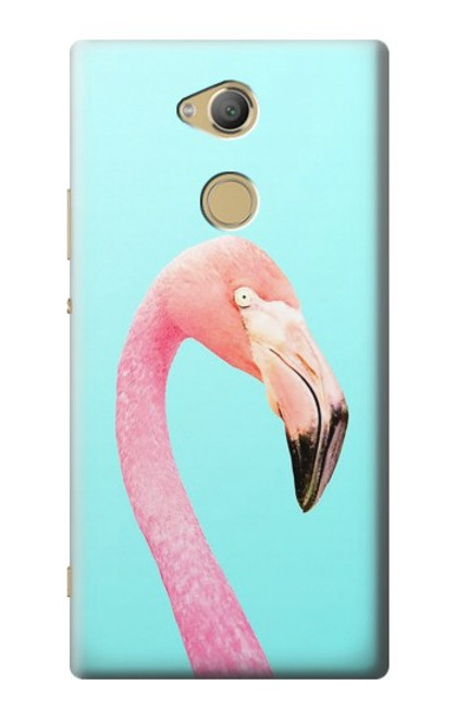 S3708 Pink Flamingo Hülle Schutzhülle Taschen für Sony Xperia XA2 Ultra