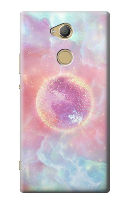 S3709 Pink Galaxy Hülle Schutzhülle Taschen für Sony Xperia XA2 Ultra
