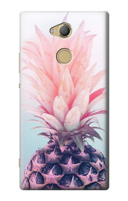 S3711 Pink Pineapple Hülle Schutzhülle Taschen für Sony Xperia XA2 Ultra