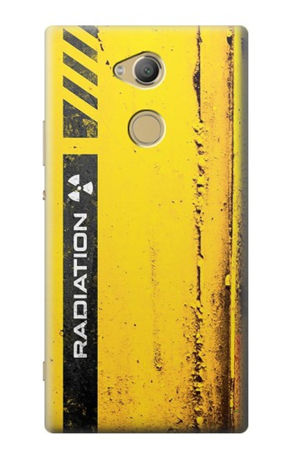 S3714 Radiation Warning Hülle Schutzhülle Taschen für Sony Xperia XA2 Ultra