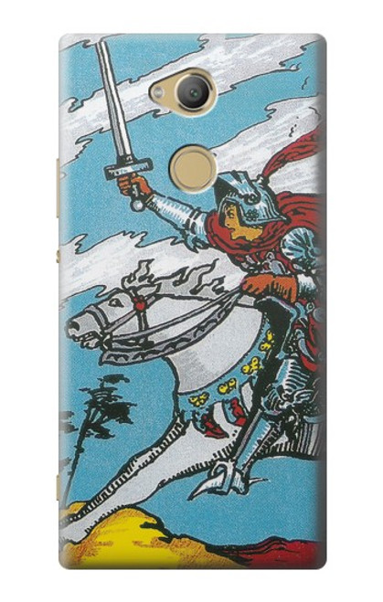 S3731 Tarot Card Knight of Swords Hülle Schutzhülle Taschen für Sony Xperia XA2 Ultra