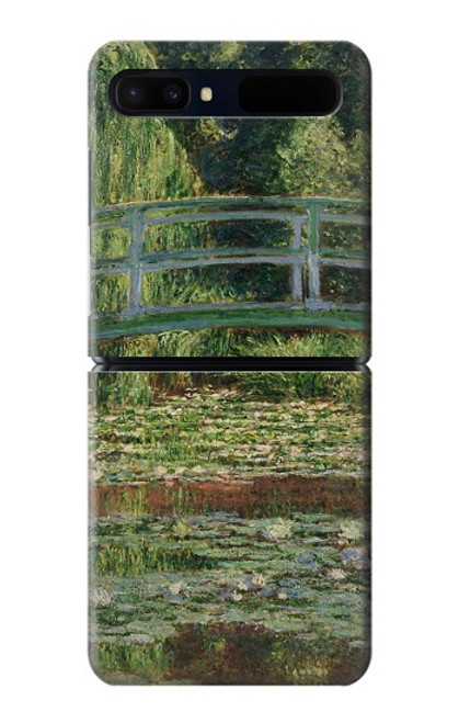 S3674 Claude Monet Footbridge and Water Lily Pool Hülle Schutzhülle Taschen für Samsung Galaxy Z Flip 5G