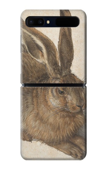 S3781 Albrecht Durer Young Hare Hülle Schutzhülle Taschen für Samsung Galaxy Z Flip 5G