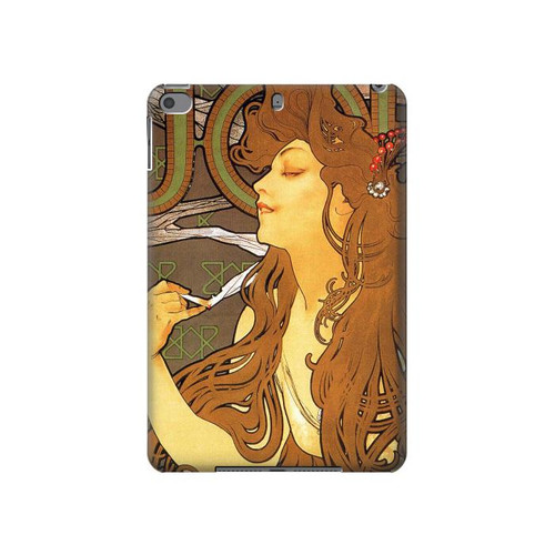 S0969 Alphonse Mucha Job Hülle Schutzhülle Taschen für iPad mini 4, iPad mini 5, iPad mini 5 (2019)