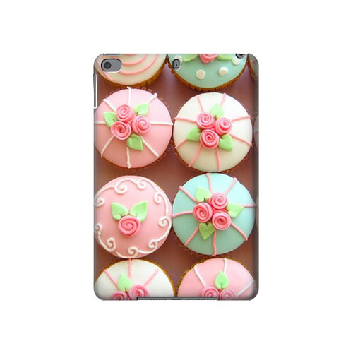 S1718 Yummy Cupcakes Hülle Schutzhülle Taschen für iPad mini 4, iPad mini 5, iPad mini 5 (2019)