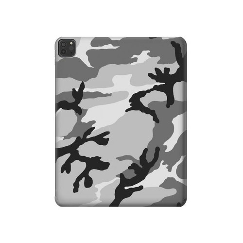 S1721 Snow Camouflage Graphic Printed Hülle Schutzhülle Taschen für iPad Pro 11 (2021,2020,2018, 3rd, 2nd, 1st)