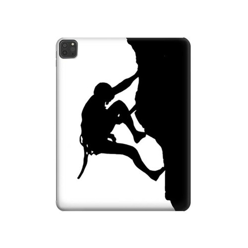 S2407 Mountain Climber Climbing Hülle Schutzhülle Taschen für iPad Pro 11 (2021,2020,2018, 3rd, 2nd, 1st)