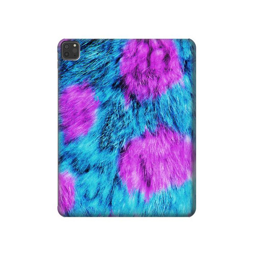 S2757 Monster Fur Skin Pattern Graphic Hülle Schutzhülle Taschen für iPad Pro 11 (2021,2020,2018, 3rd, 2nd, 1st)