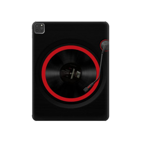 S3531 Spinning Record Player Hülle Schutzhülle Taschen für iPad Pro 11 (2021,2020,2018, 3rd, 2nd, 1st)