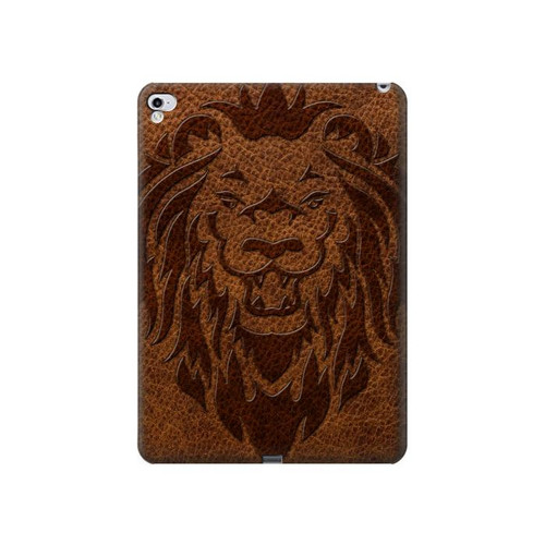 S2529 Leo Zodiac Tattoo Brown Graphic Print Hülle Schutzhülle Taschen für iPad Pro 12.9 (2015,2017)