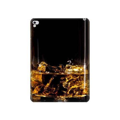 S2742 Ice Whiskey Whisky Glass Hülle Schutzhülle Taschen für iPad Pro 12.9 (2015,2017)