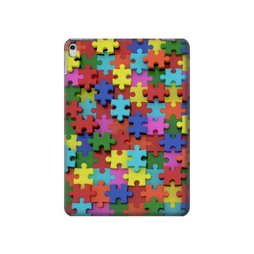 S0816 Puzzle Hülle Schutzhülle Taschen für iPad 9.7 (2017,2018), iPad 6, iPad 5