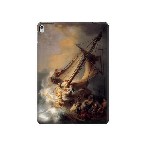 S1091 Rembrandt Christ in The Storm Hülle Schutzhülle Taschen für iPad 9.7 (2017,2018), iPad 6, iPad 5