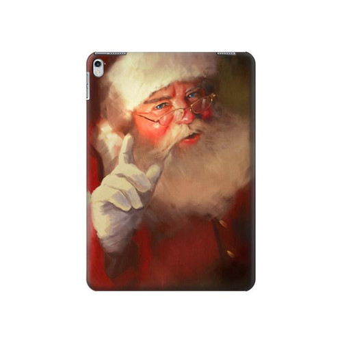 S1144 Xmas Santa Claus Hülle Schutzhülle Taschen für iPad 9.7 (2017,2018), iPad 6, iPad 5