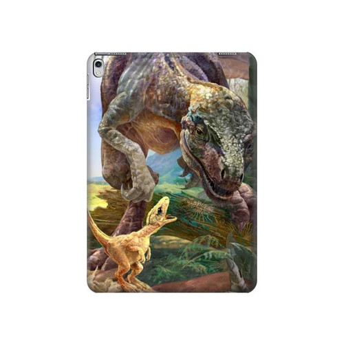 S1290 Dinosaurs T-Rex Hülle Schutzhülle Taschen für iPad 9.7 (2017,2018), iPad 6, iPad 5