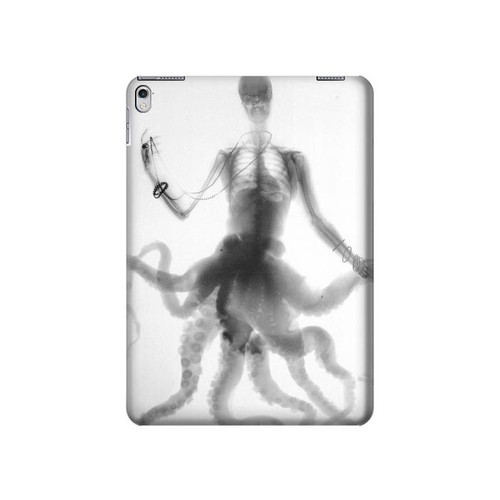 S1432 Skull Octopus X-ray Hülle Schutzhülle Taschen für iPad 9.7 (2017,2018), iPad 6, iPad 5