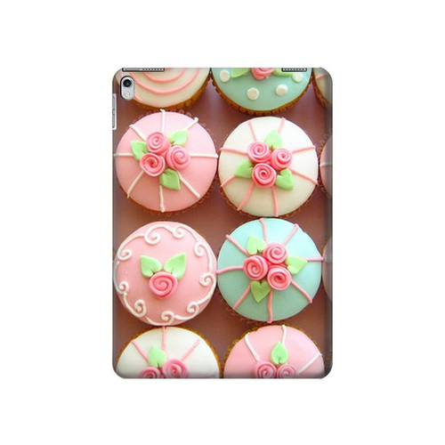 S1718 Yummy Cupcakes Hülle Schutzhülle Taschen für iPad 9.7 (2017,2018), iPad 6, iPad 5